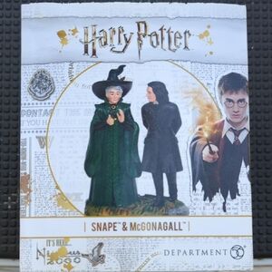 Department 56 Harry Potter Snape & McGonagall Figurine